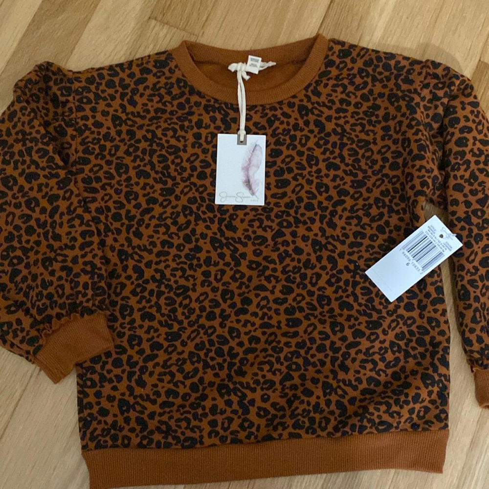 Leopard sweatshirt GIRLS